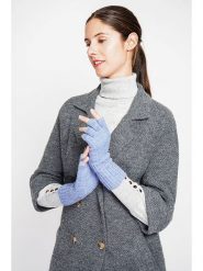 ASSUILI Rękawiczki w kolorze błękitnym rozmiar: onesize. Niebieskie rękawiczki damskie Assuili, bez wzorów, z materiału. Za 43.99 zł.