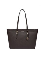 MICHAEL Michael Kors Torebka Quinn 30T5GQNT9L Brązowy. Brązowe shopper bag MICHAEL Michael Kors, bez wzorów, ze skóry, bez dodatków. Za 1,109.00 zł.