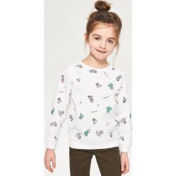 Bluza z nadrukiem - Biały. Bluzy damskie marki FOUGANZA. Za 29.99 zł.