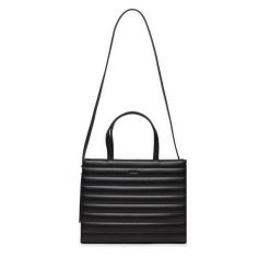 Torebka Calvin Klein. Czarne shopper bag Calvin Klein, bez dodatków. Za 639.99 zł.