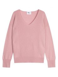 Just Cashmere Kaszmirowy sweter "Birse" w kolorze jasnoróżowym rozmiar: XL. Różowe swetry klasyczne damskie Just Cashmere, xl, z kaszmiru, bez kołnierzyka. Za 430.76 zł.