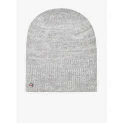 Czapka zimowa damska Hannah Rosme - bright white. Szare czapki damskie Hannah, na zimę, bez wzorów. Za 39.99 zł.