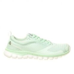 Buty do biegania damskie Reebok Sublite Authentic 40. Zielone obuwie sportowe damskie Reebok, z materiału, bez zapięcia, do biegania. Za 271.00 zł.