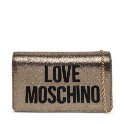 Torebka LOVE MOSCHINO. Żółte torebki wieczorowe damskie Love Moschino, bez wzorów, bez dodatków. Za 679.99 zł.