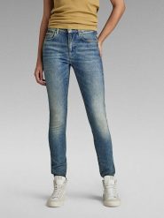 G-Star Dżinsy - Skinny fit - w kolorze niebieskim rozmiar: W25/L30. Niebieskie jeansy damskie G-Star. Za 206.42 zł.