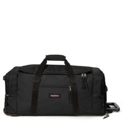 Torba podróżna Eastpak Leatherface L Plus. Czarne torby podróżne Eastpak, bez wzorów, z materiału, duże. Za 788.00 zł.
