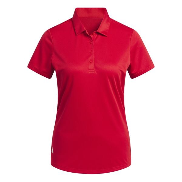 Damska koszulka polo adidas Performance. Czerwone koszulki damskie Adidas, bez wzorów, z materiału, bez kołnierzyka, bez ramiączek. Za 234.00 zł.