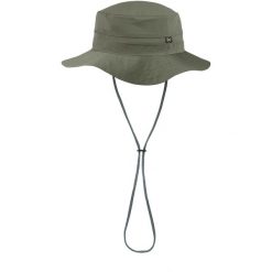 Kapelusz BUFF EXPLORE BOONEY HAT SOLID. Zielone kapelusze damskie Buff, bez wzorów, sportowe. Za 179.99 zł.