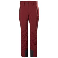 Spodnie narciarskie dla kobiet Helly Hansen Legendary. Czerwone spodnie sportowe damskie Helly Hansen, na zimę, bez wzorów, narciarskie. W wyprzedaży za 808.65 zł.