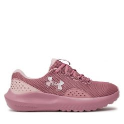 Buty do biegania Under Armour. Czerwone obuwie sportowe damskie Under Armour, bez zapięcia, do biegania. Za 189.99 zł.
