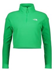 The North Face Bluza polarowa w kolorze zielonym rozmiar: S. Zielone bluzy damskie The North Face, s, bez wzorów, z polaru, bez kaptura. Za 113.36 zł.