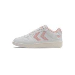 Sneakersy damskie Hummel St.Power Play LZD. Białe obuwie sportowe casual damskie Hummel, bez zapięcia. Za 269.50 zł.