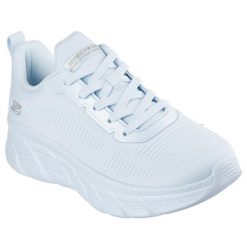 Damskie BOBS B FLEX HI FLYING HI Sneakersy Jasnoniebieski. Niebieskie obuwie sportowe damskie Skechers, z materiału, bez zapięcia. Za 390.00 zł.