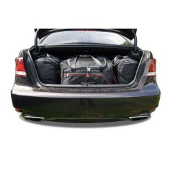 Torby Do Bagażnika Lexus Ls 2006-2017 5Szt Kjust. Czarne torby podróżne KJUST, bez wzorów. Za 1,482.00 zł.