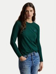 Polo Ralph Lauren Bluzka 211898699010 Zielony Regular Fit. Zielone bluzki damskie Polo Ralph Lauren, xl, bez wzorów, z bawełny, bez kołnierzyka, bez ramiączek. Za 399.99 zł.