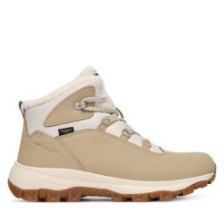 Trekkingi Jack Wolfskin. Brązowe obuwie trekkingowe damskie Jack Wolfskin, bez zapięcia. Za 599.99 zł.