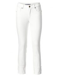 Heine Dżinsy - Slim fit - w kolorze białym rozmiar: 44. Białe jeansy damskie Heine. Za 118.56 zł.