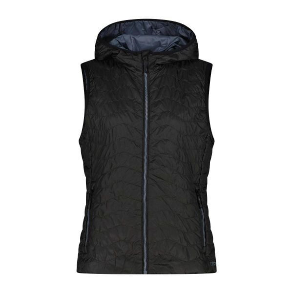 Kamizelka damska turystyczne CMP 35Z5026. Czarne kamizelki damskie CMP, l, bez wzorów, bez kaptura. Za 259.99 zł.