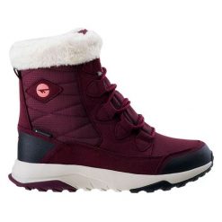Buty zimowe damskie Hi-Tec Mestia Mid WP Wo's - ciemnoróżowe, Rozmiar buta 36. Czerwone obuwie sportowe casual damskie Hi-tec, z polaru, trekkingowe. Za 209.99 zł.