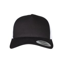 Czapka Flexfit 5-panel retro 2-tone. Białe czapki z daszkiem damskie FLEXFIT, bez wzorów. Za 86.50 zł.