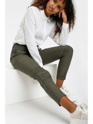 Kaffe Spodnie w kolorze khaki rozmiar: 38. Brązowe spodnie materiałowe damskie Kaffe, bez wzorów, z materiału. Za 180.95 zł.