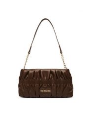 LOVE MOSCHINO Torebka JC4089PP1PLU0300 Brązowy. Brązowe torebki klasyczne damskie Love Moschino, ze skóry, bez dodatków. Za 659.99 zł.