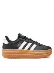 Adidas Sneakersy Vl Court Bold IH3081 Czarny. Czarne obuwie sportowe damskie Adidas, ze skóry, bez zapięcia. Za 299.99 zł.