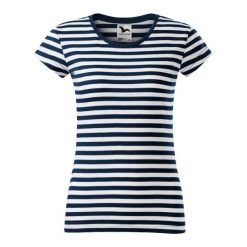 Koszulka Damska/żeglarska. Niebieskie bluzki damskie ALDER, bez wzorów, sportowe, bez kołnierzyka, bez ramiączek. Za 62.99 zł.