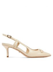 Marciano Guess Szpilki 5RGZ15 7287A Écru. Szpilki damskie Marciano Guess, z aplikacjami, ze skóry, bez obcasa, na szpilce, bez zapięcia. Za 669.99 zł.