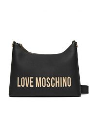 LOVE MOSCHINO Torebka JC4025PP1MKD0000 Czarny. Czarne torebki klasyczne damskie Love Moschino, ze skóry, bez dodatków. Za 459.99 zł.