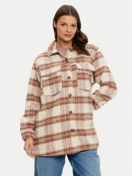 Roxy Kurtka koszulowa Check The Swell IIII ERJJK03615 Beżowy Relaxed Fit. Brązowe kurtki damskie Roxy, s, bez wzorów, z syntetyku, bez kaptura. Za 199.99 zł.