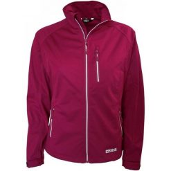 Damska wodoodporna kurtka softshell Pro-X Elements Maike. Czerwone kurtki damskie PRO-X ELEMENTS, bez wzorów, z softshellu, bez kaptura. Za 335.00 zł.