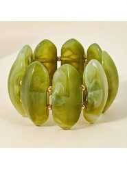 MENTHE À L'O Pozłacana bransoletka rozmiar: onesize. Zielone bransoletki damskie MENTHE À L'O, pozłacane. Za 143.90 zł.