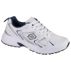 Buty sportowe Sneakersy damskie, Kitaura. Białe obuwie sportowe casual damskie Lotto, z gumy, bez zapięcia, trekkingowe. Za 159.00 zł.
