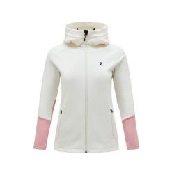 Bluza Peak Performance damska Rider Zip Hood. Białe bluzy damskie Peak Performance, na zimę, m, bez wzorów, bez kaptura. W wyprzedaży za 689.00 zł.