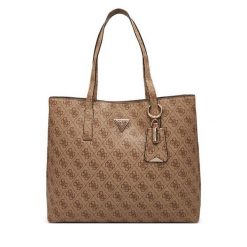 Torebka Guess. Brązowe torebki klasyczne damskie Guess, bez dodatków. Za 479.99 zł.