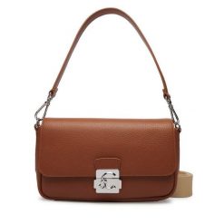 Torebka Coccinelle. Brązowe torebki klasyczne damskie Coccinelle, bez dodatków. Za 1,289.00 zł.