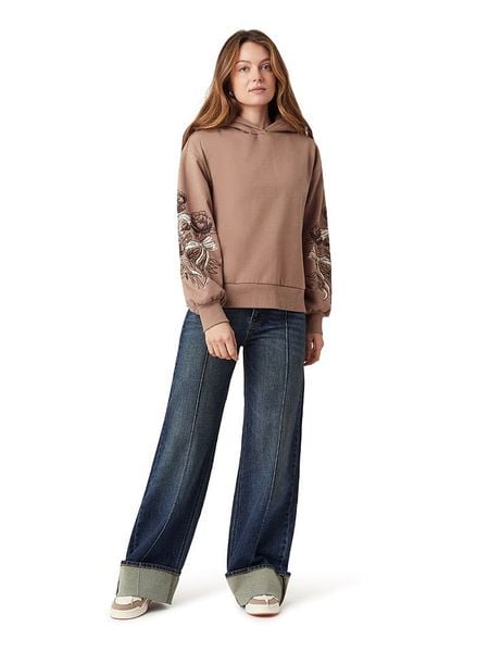 Scotch & Soda Bluza w kolorze beżowym rozmiar: XL. Brązowe bluzy damskie Scotch & Soda, xl, bez wzorów, z kapturem. Za 199.95 zł.
