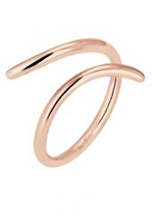 Elli Damski pierścionek Zawijany Geo srebro 925 Sterling Silver Pierścionki 1 ct. Szare pierścionki damskie Elli, srebrne. Za 211.64 zł.