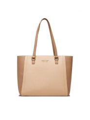 Nine West Torebka CEO-Midtown Maven-LX9844 Beżowy. Brązowe torebki klasyczne damskie Nine West, z materiału, bez dodatków. Za 299.99 zł.