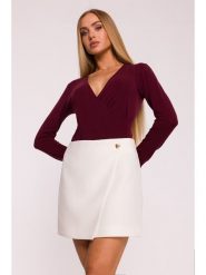 Made of emotion Spódnica w kolorze białym rozmiar: M. Białe spódnice damskie Made Of Emotion, m, bez wzorów, mini. Za 189.99 zł.