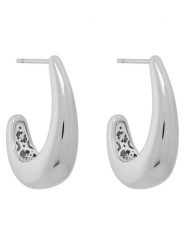 Guess Kolczyki JUBE06 430JW Srebrny. Szare kolczyki damskie Guess, srebrne. Za 249.99 zł.