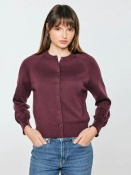 Kardigan damski bawełniany bordowy karina 604. Czerwone kardigany damskie Big Star, l, bez wzorów, z bawełny. Za 159.99 zł.