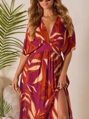 LA Angels Sukienka w kolorze bordowym rozmiar: L. Czerwone sukienki damskie LA Angels, bez wzorów, bez ramiączek. Za 173.99 zł.