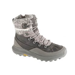 Buty trekkingowe damskie, Siren 4 Thermo Mid Zip WP. Szare obuwie trekkingowe damskie Merrell, z gumy, za kostkę, bez zapięcia. Za 649.99 zł.