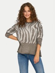 ONLY Sweter Jade 15294969 Zielony Regular Fit. Zielone swetry klasyczne damskie Only, m, z syntetyku, bez kołnierzyka. Za 149.99 zł.