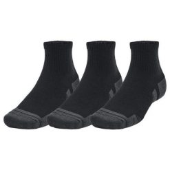 Skarpety treningowe Under Armour Performance Tech 3 Pack. Czarne obuwie sportowe damskie Under Armour, bez wzorów. Za 79.99 zł.