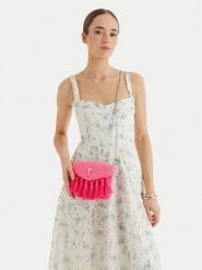 Guess Torebka J6GZ17 WO680 Różowy. Czerwone torebki wieczorowe damskie Guess, z aplikacjami, z syntetyku, bez dodatków. Za 210.99 zł.