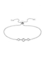 Tamaris Srebrna bransoletka z cyrkoniami rozmiar: onesize. Szare bransoletki damskie Tamaris, srebrne. Za 205.93 zł.