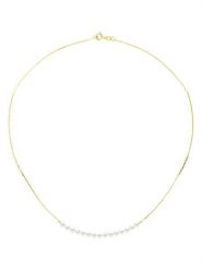 ATELIERS SAINT GERMAIN Złoty naszyjnik z perłami - dł. 42 cm rozmiar: onesize. Żółte naszyjniki damskie ATELIERS SAINT GERMAIN, z perłą, złote. Za 521.99 zł.